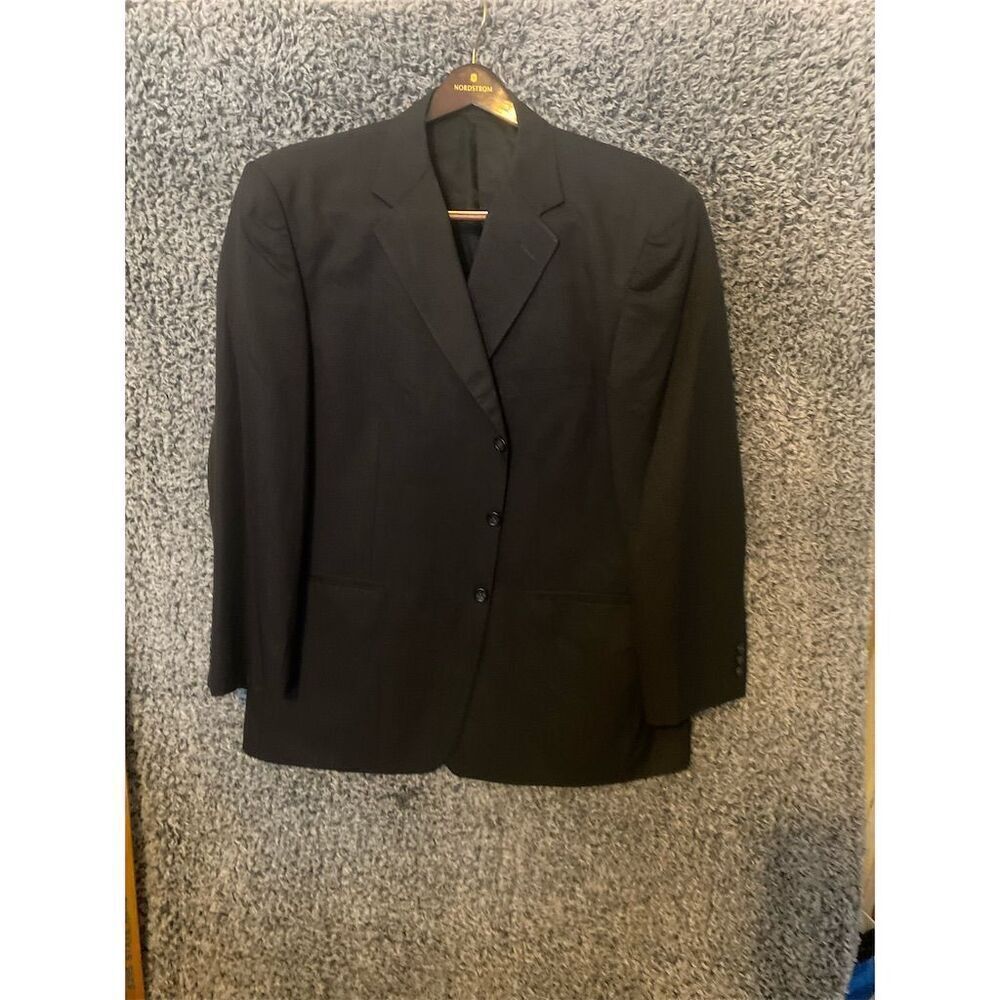 Cordovan & Grey Men's Gray Blazer Jacket Size 48 Classic Fit Formal